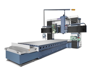 Simple CNC Moving Beam Gantry Milling Machine